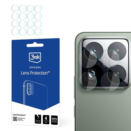 3mk objektív védelem - Xiaomi 15 Pro kamera objektív üveg (4 készlet)