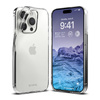 Crong Crystal Slim Cover - Custodia per iPhone 15 Pro (trasparente)