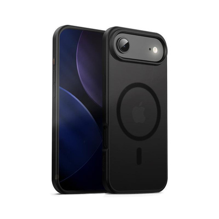 Crong Hybrid Frost MAG Cover - Case MagSafe iPhone Air (black)