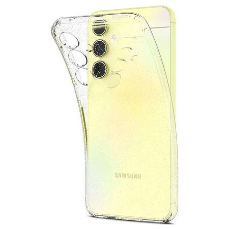 Spigen Liquid Crystal Glitter - Gehäuse für Samsung Galaxy A55 5G (Transparent)