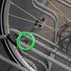 ZAPIĘCIE ROWEROWE LINKA NA KLUCZ BLOKADA DO ROWERU 90cm ZIELONE DUNLOP