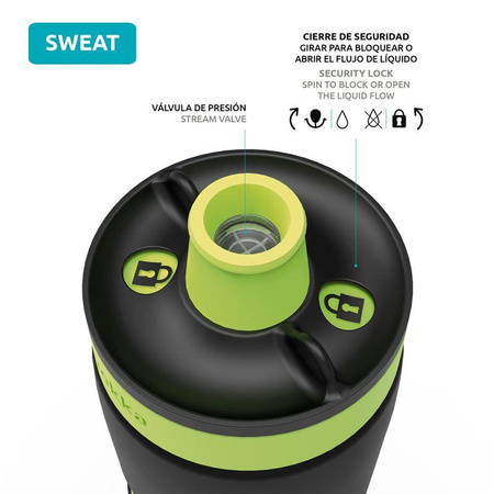 Quokka Sweat - Sportovní bidonová láhev 680 ml (Limetka)