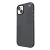 Speck Presidio2 Grip Magsafe - Tasche iPhone 15 Plus / iPhone 14 Plus (Holzkohle Grau / Cool Bronze / Weiß)