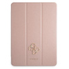 Pouzdro Guess Saffiano 4G Big Metal Logo - iPad Pro 11" 2021 (růžové)