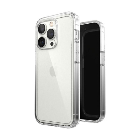 Speck Gemshell - Coque pour iPhone 14 Pro avec revêtement MICROBAN (transparent)