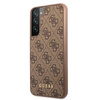 Guess 4G Metal Gold Logo - Samsung Galaxy S22 (braun)