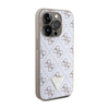 Guess 4G Triangle Metal Logo - Coque iPhone 15 Pro Max (blanc)