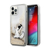 Karl Lagerfeld Liquid Glitter Choupette Fun - iPhone 12 / iPhone 12 Pro Case (Gold)