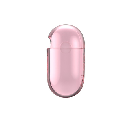 Speck Presidio Clear - Etui Apple AirPods 3 z ochroną antybakteryjną Microban (Icy Pink)