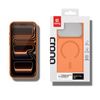 Crong Hybrid Matte Magnetic - MagSafe iPhone 17 Pro Max Hülle (Orange)