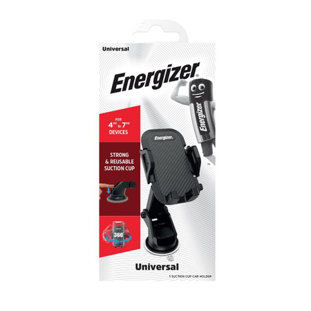 Energizer Classic - Support de voiture universel pour téléphones 4"-7" (Noir)