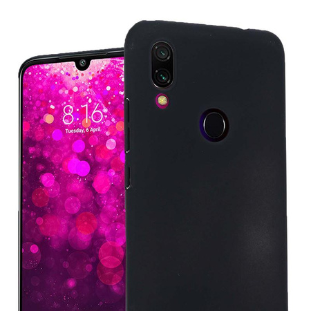 Crong Smooth Skin - Xiaomi Redmi 7 Case (black)