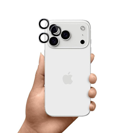 3mk HARDY Lens Protection Pro - Camera Lens Glass for iPhone 17 Pro / iPhone 17 Pro Max (Transparent)