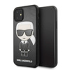 Karl Lagerfeld Iconic Karl Embossed Fullbody - pouzdro pro iPhone 11 (černé)