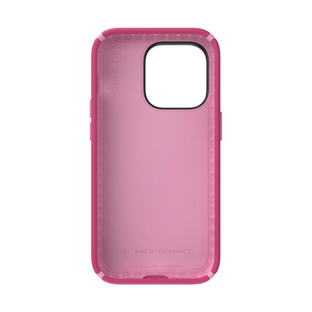 Speck Presidio2 Pro - Antibakteriální pouzdro pro iPhone 14 Pro (Digitalpink / Blossompink / White)