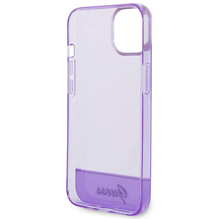 Guess Translucent - Case for iPhone 14 Plus (Purple)