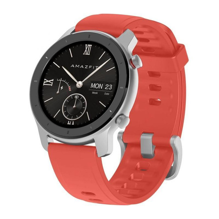 Xiaomi Amazfit GTR - 42 mm-es okosóra (piros)