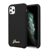Guess Silicone Vintage - Etui iPhone 11 Pro (czarny)
