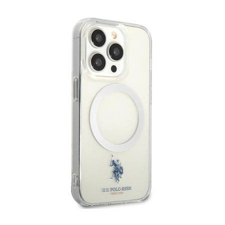 US Polo Assn MagSafe Collection - iPhone 15 Pro Max Case (transparent)