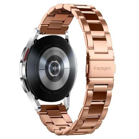 Spigen Modern Fit Band - Bracelet pour Samsung Galaxy Watch 4 / 5 / 5 Pro (40 / 42 / 44 / 45 / 46 mm) (Or rose)