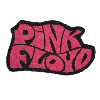 WYCIERACZKA POD DRZWI WEWNĘTRZNA, Kokosowa, z Napisem Pink Floyd, do Butów, 62x38