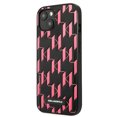 Karl Lagerfeld Monogram Plaque - pouzdro pro iPhone 13 mini