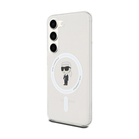 Karl Lagerfeld IML Ikonik MagSafe - Samsung Galaxy S23 Tasche (transparent)