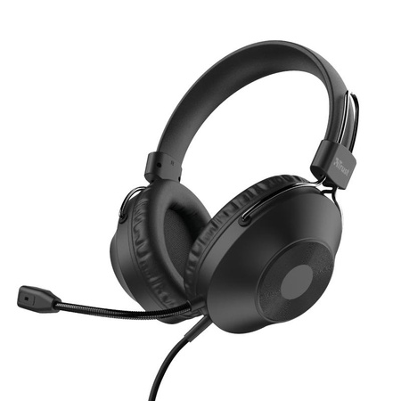 Trust HS-250 - Ecouteurs intra-auriculaires filaires avec microphone (noir)