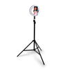 Grundig - LED-Ringlicht mit Stativ für Fotos, Selfie, Make-up