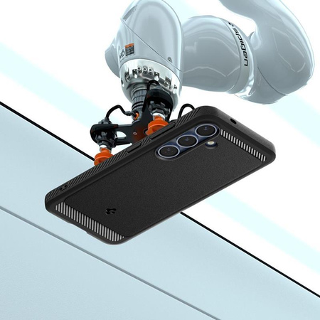 Spigen Rugged Armor MagSafe - pouzdro pro Samsung Galaxy S25+ (matně černé)