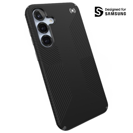 Speck Presidio2 Grip Magnet - Samsung Galaxy S25+ / 24+ MagSafe tok (fekete/palaszürke/fehér)