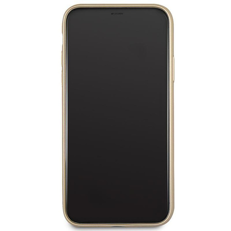 Guess Iridescent - Etui iPhone Xs / X (złoty)