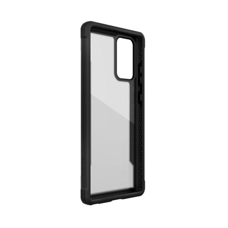 X-Doria Raptic Shield - hliníkové pouzdro pro Samsung Galaxy Note 20 (pádový test 3 m) (černé)