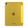 Tucano Satin Case - Etui pour iPad 10.9" (2022) avec aimant et support pour Apple Pencil (jaune)
