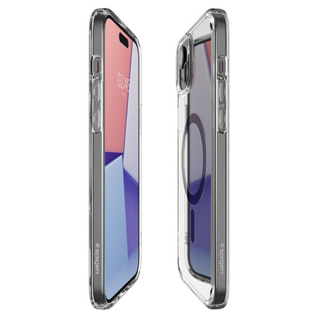 Spigen Ultra Hybrid MagSafe - pouzdro pro iPhone 15 Plus (černé)