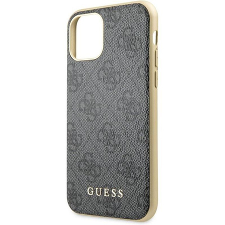 Kolekce Guess 4G Charms - pouzdro pro iPhone 11 (šedé)