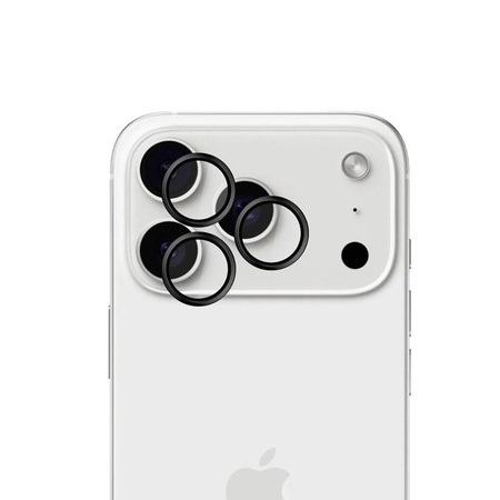 3mk HARDY Lens Protection Pro - Kameraschutzglas für iPhone 17 Pro / iPhone 17 Pro Max (Black)