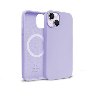 Crong Color Cover Magnetic - pouzdro MagSafe pro iPhone 14 / iPhone 13 (fialové)