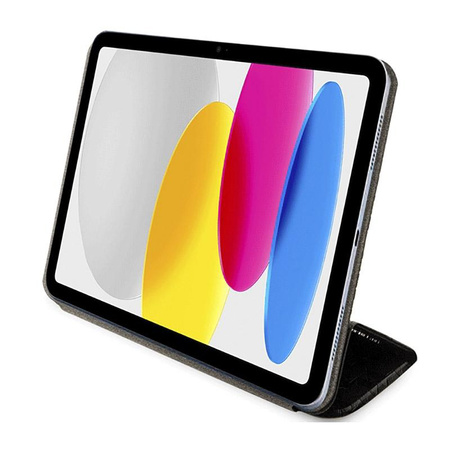 Karl Lagerfeld Folio Magnet Allover Saffiano Monogram NFT Ikonik - Case for iPad 10.9" (2022) (Black)