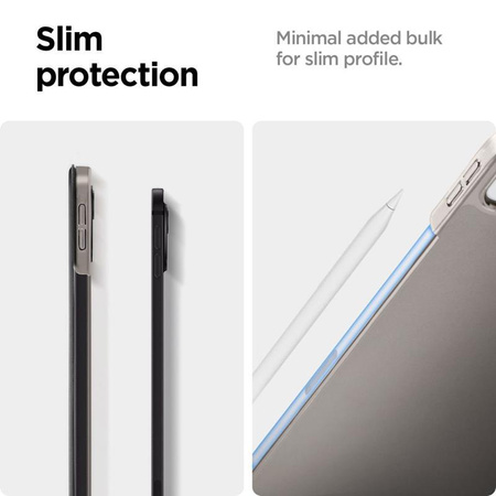 Spigen Smart Fold - Étui pour iPad Pro 13" (M4, 2024) (Noir)