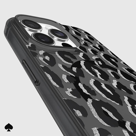 Kate Spade New York Protective MagSafe - Hülle für iPhone 16 Pro Max (City Leopard)