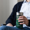 KUBEK TERMICZNY NA KAWĘ DO SAMOCHODU BPA FREE, do Auta z Zaparzaczem, 400ml