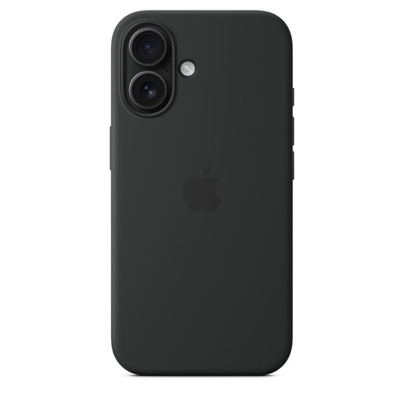 Apple Silicone Case - Silikonhülle mit MagSafe für iPhone 16 (schwarz)