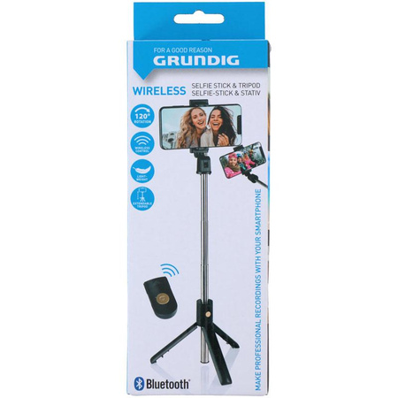 Grundig - Bluetooth Smartphone-Ständer / Selfie-Stick