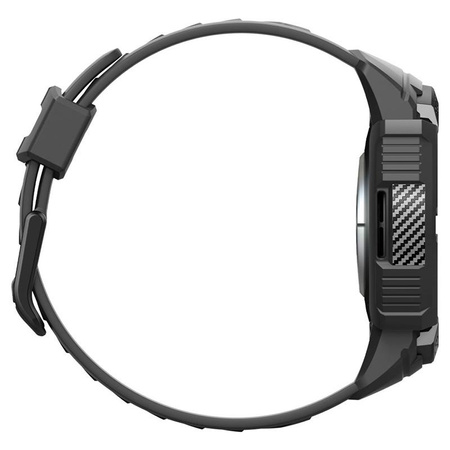 Spigen Rugged Armor Pro - Bracelet + étui pour Samsung Galaxy Watch 6 40 mm (Noir)