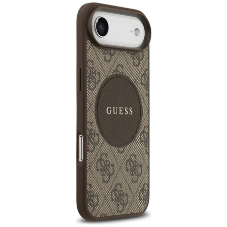 Guess 4G Circle Classic Logo MagSafe – Hülle iPhone Air (Braun)