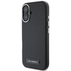 Karl Lagerfeld FW Metal Plate MagSafe - Hülle für iPhone 16 Plus (schwarz)