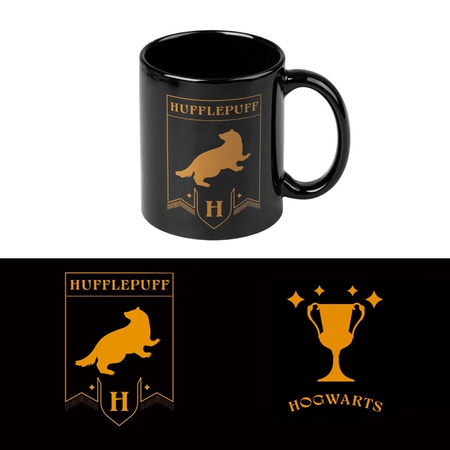 Kubek Ceramiczny Harry Potter Hufflepuff z Uchem Prezent dla Dziecka 350ml