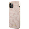 Guess 4G Metal Gold Logo - Coque iPhone 12 Pro Max (rose)