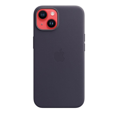 Kožené pouzdro Apple - Kožené pouzdro s MagSafe pro iPhone 14 (Ink)